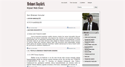 Desktop Screenshot of mehmetbasturk.com