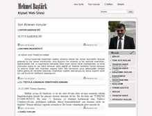 Tablet Screenshot of mehmetbasturk.com